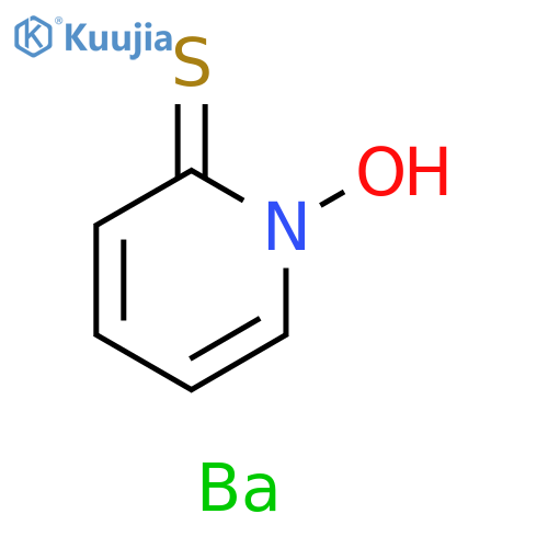 2(1H)-Pyridinethione, 1-hydroxy-, barium salt (2:1) structure