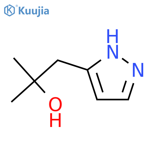 1H-Pyrazole-3-ethanol, a,a-dimethyl- structure