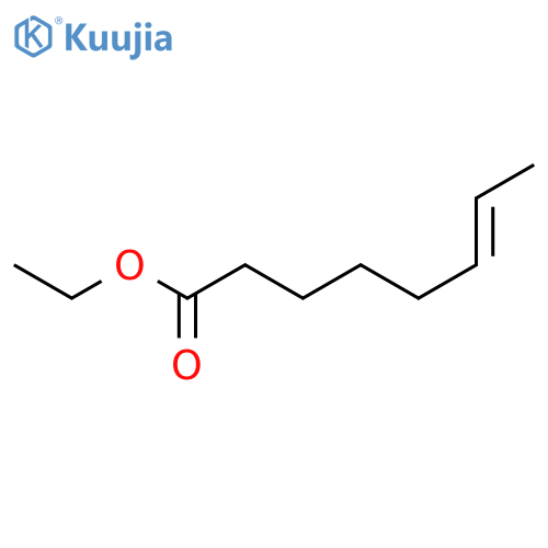 6-Octenoic acid, ethyl ester, (6E)- structure