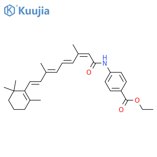 13-cis-N-[4-(Ethoxycarbonyl)phenyl]retinamide structure
