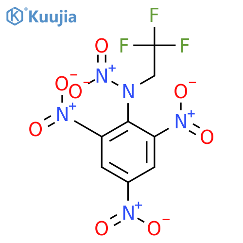 N-(2,2,2-Trifluoroethyl)-N-(2,4,6-trinitrophenyl)nitramide structure