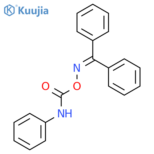 Methanone, diphenyl-,O-[(phenylamino)carbonyl]oxime (9CI) structure