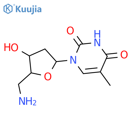 5'-Amino-5'-deoxythymidine structure