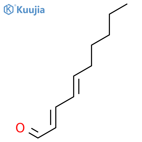 trans,trans-2,4-Decadienal structure
