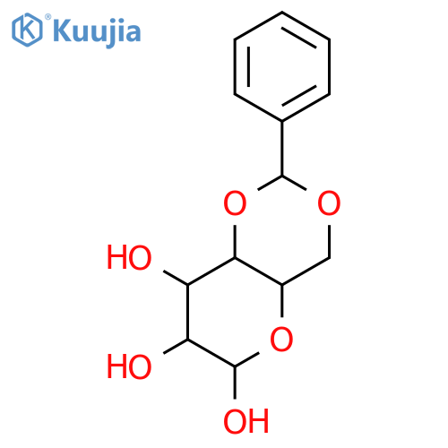 a-D-Glucopyranose,4,6-O-(phenylmethylene)- structure
