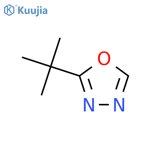 2-tert-Butyl-1,3,4-oxadiazole structure