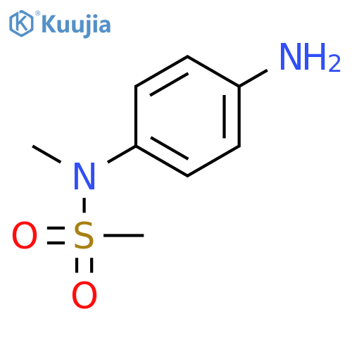 N-(4-Aminophenyl)-N-methylmethanesulfonamide structure