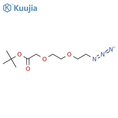 Azido-PEG2-C1-Boc structure