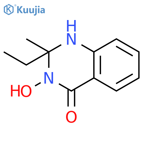4(1H)-Quinazolinone, 2-ethyl-2,3-dihydro-3-hydroxy-2-methyl- structure