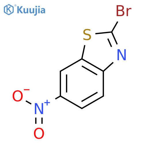 2-bromo-6-nitro-1,3-benzothiazole structure