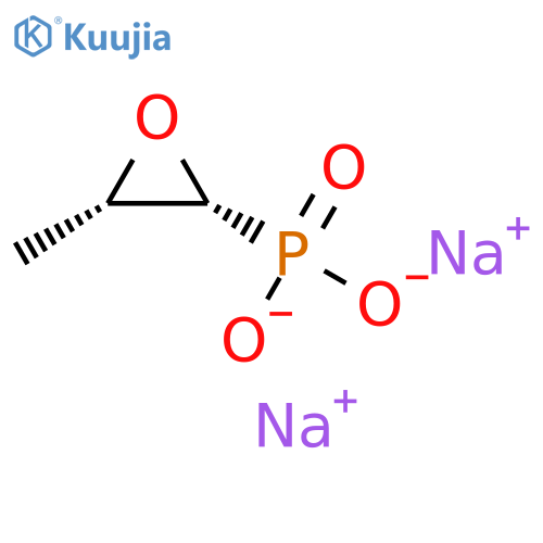 disodium (3-methyloxiran-2-yl)phosphonate structure