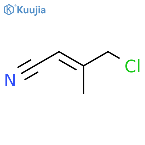 (2E)-4-Chloro-3-methyl-2-butenenitrile structure