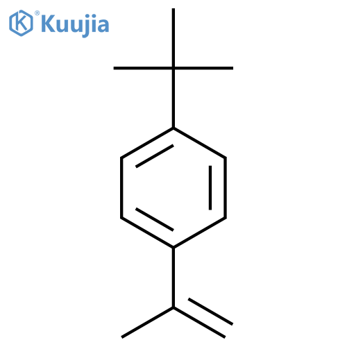 1-tert-butyl-4-(prop-1-en-2-yl)benzene structure