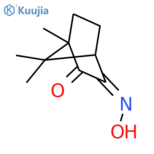 (1S,e)-(-)-Camphorquinone3-oxime structure