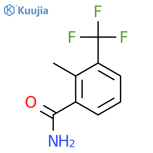 2-Methyl-3-(trifluoromethyl)benzamide structure