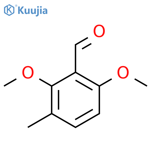2,6-Dimethoxy-3-methylbenzaldehyde structure