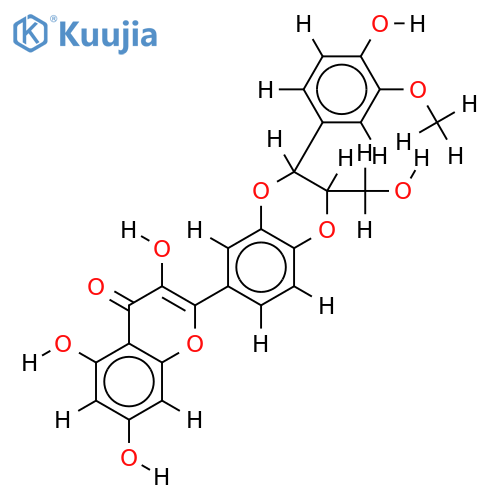2,3-dehydrosilybin structure