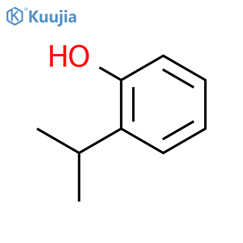 Phenol,(1-methylethyl)- structure