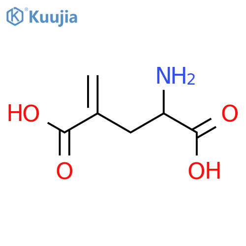 Glutamic acid, 4-methylene- structure