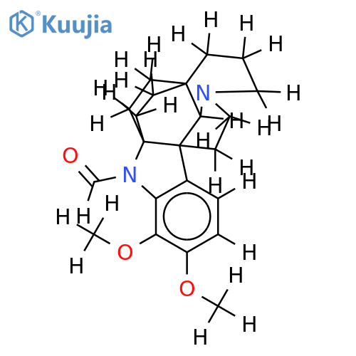 1-formyl-16,17-dimethoxy-aspidofractinine structure
