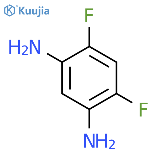 4,6-difluorobenzene-1,3-diamine structure