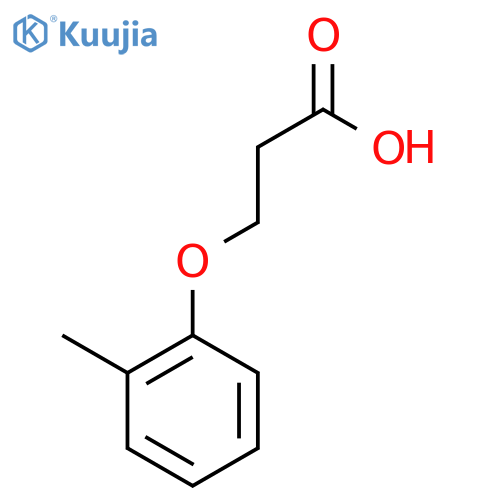 3-(2-Methylphenoxy)propionic Acid structure