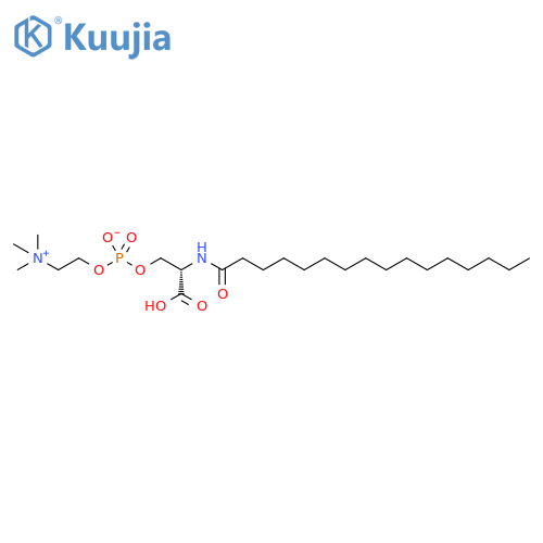 N-Palmitoyl-O-phosphocholine Serine structure