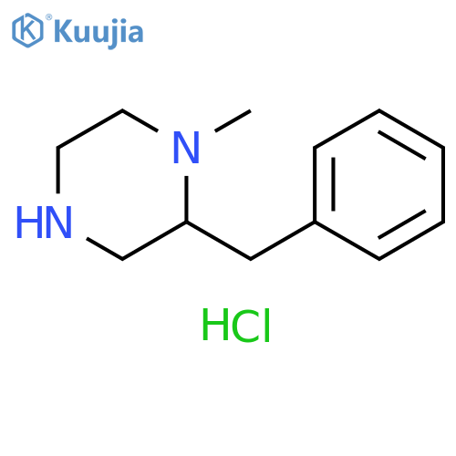 1-Methyl-2-(phenylmethyl)piperazine Dihydrochloride structure