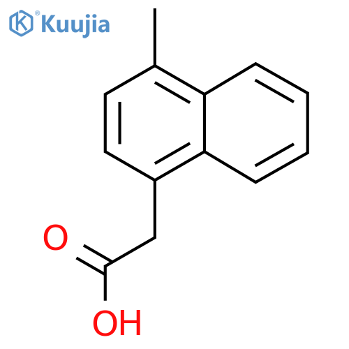 2-(4-methylnaphthalen-1-yl)acetic acid structure