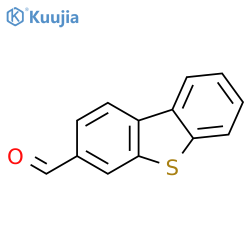 3-Dibenzothiophenecarboxaldehyde structure