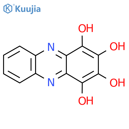 1,2,3,4-Phenazinetetrol structure