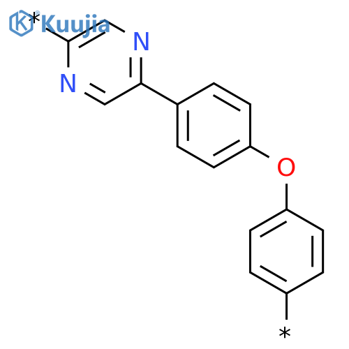 POLY(2,5-PYRAZINEDIYL-1,4-PHENYLENEOXY-1,4-PHENYLENE) structure