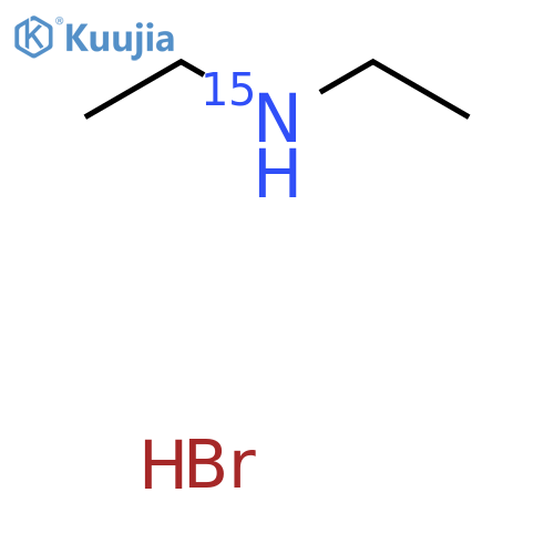 N-Ethyl-ethanaMine-15N HydrobroMide structure