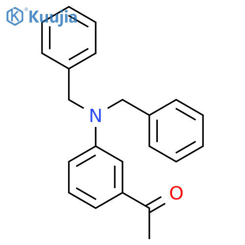 1-(3-(Dibenzylamino)phenyl)ethanone structure