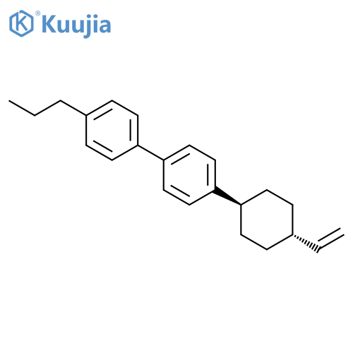 1,1'-Biphenyl, 4-(trans-4-ethenylcyclohexyl)-4'-propyl- structure
