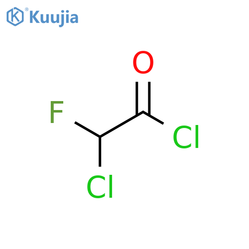 Acetyl chloride, chlorofluoro-, (-)- structure