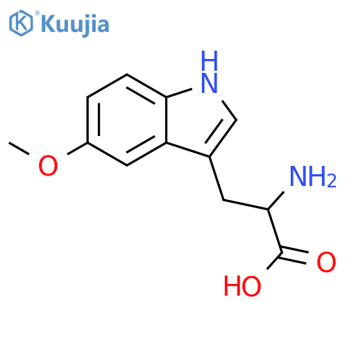 (S)\u200b-\u200b2-\u200bAmino-\u200b3-\u200b(5-\u200bmethoxy-\u200b1H-\u200bindol-\u200b3-\u200byl)\u200bpropanoic Acid structure
