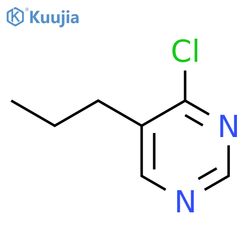 4-Chloro-5-propylpyrimidine structure