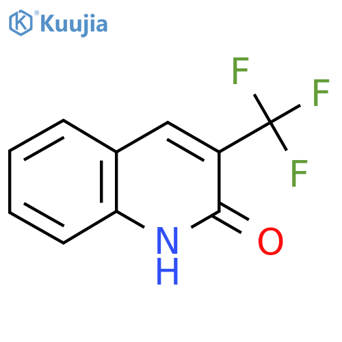 2-Hydroxy-3-(trifluoromethyl)quinoline structure