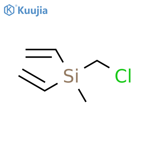 Silane, (chloromethyl)diethenylmethyl- structure