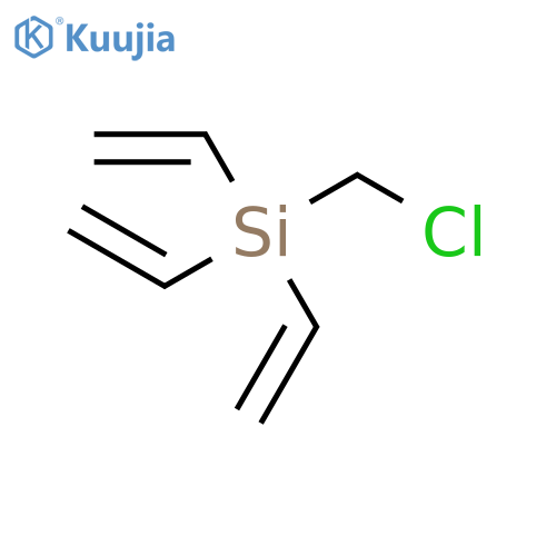 Silane, (chloromethyl)triethenyl- structure