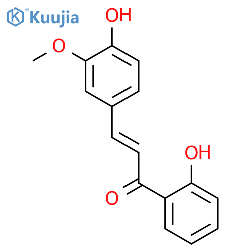 2-Propen-1-one,3-(4-hydroxy-3-methoxyphenyl)-1-(2-hydroxyphenyl)- structure