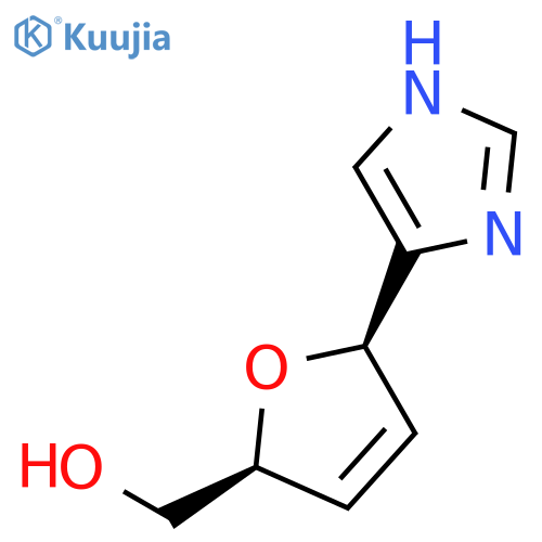 2-Furanmethanol, 2,5-dihydro-5-(1H-imidazol-4-yl)-, (2S,5R)- structure