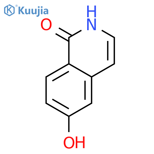 6-hydroxy-1,2-dihydroisoquinolin-1-one structure