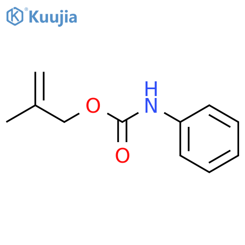2-Propen-1-ol,2-methyl-, phenylcarbamate (9CI) structure