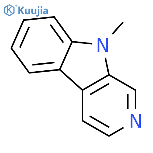 9-Methyl-9H-pyrido3,4-bindole structure