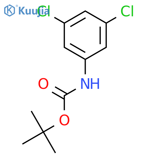 tert-butyl N-(3,5-dichlorophenyl)carbamate structure