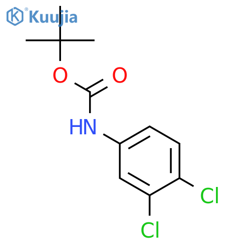 tert-butyl 3,4-dichlorophenylcarbamate structure