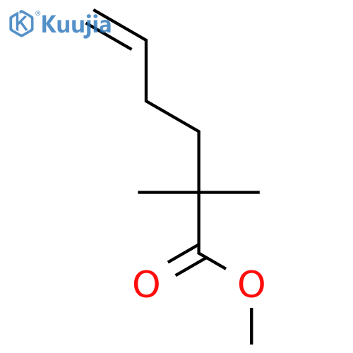methyl 2,2-dimethylhex-5-enoate structure