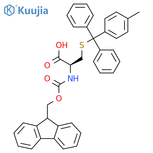 Fmoc-D-Cys(Mtt)-OH structure